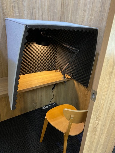 B】テレカン専用ブース/4階 防音BOXあり いいオフィス天神川 by